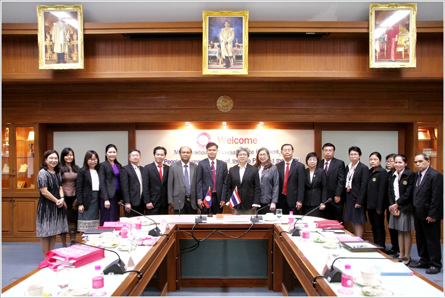 ﻿Mr. Bounkhouang Thavisack รองประธานศาลประชาชนสูงสุด สาธารณรัฐประชาธิปไตยประชาชนลาว และคณะผู้แทน เข้าเยี่ยมและศึกษาดูงานด้านการบังคับคดีล้มละลายของกรมบังคับคดี 